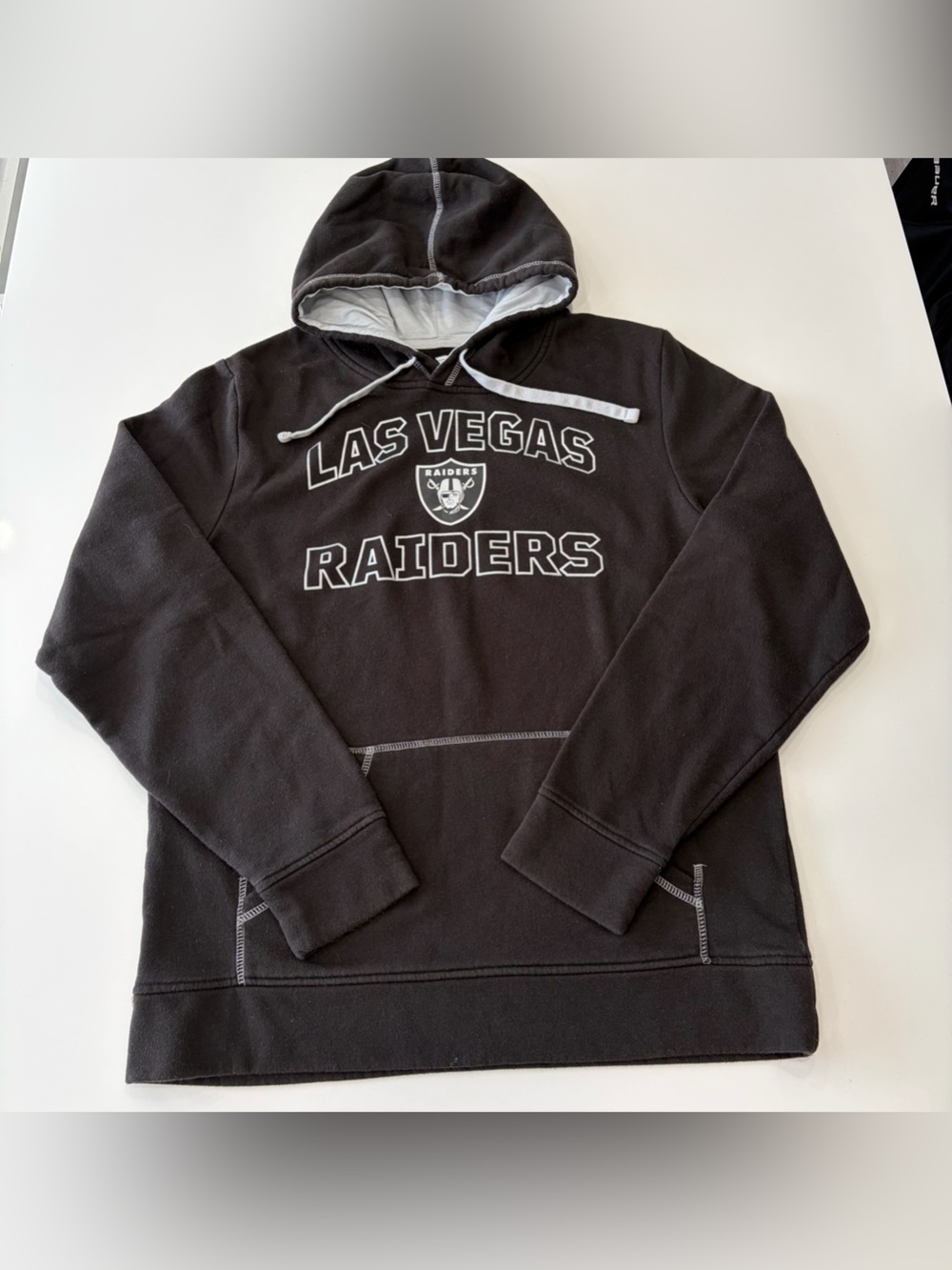 Men’s Large Fanatics Las Vegas Raiders Black Pullover Hoodie